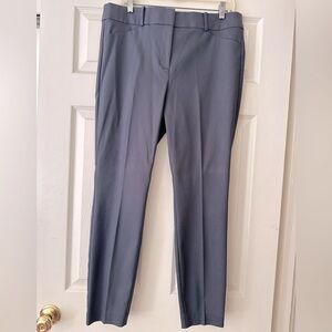 LOFT Gray Straight Leg Pants